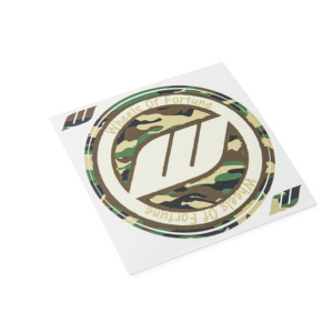 WORK Circle Camo Sticker Standard (W140011)