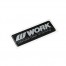 WORK Dome Decal Black/Silver