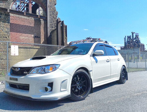 Brian E’s Subaru WRX on WORK Emotion D9R in Gloss Black (BLK)